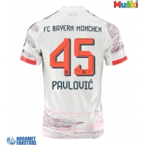 Bayern Munich Aleksandar Pavlovic #45 Gostujuci Dres 2025-26 Kratak Rukav